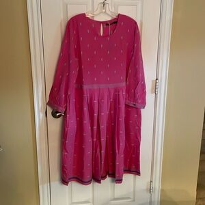GUDRUN SJODEN PINK DRESS